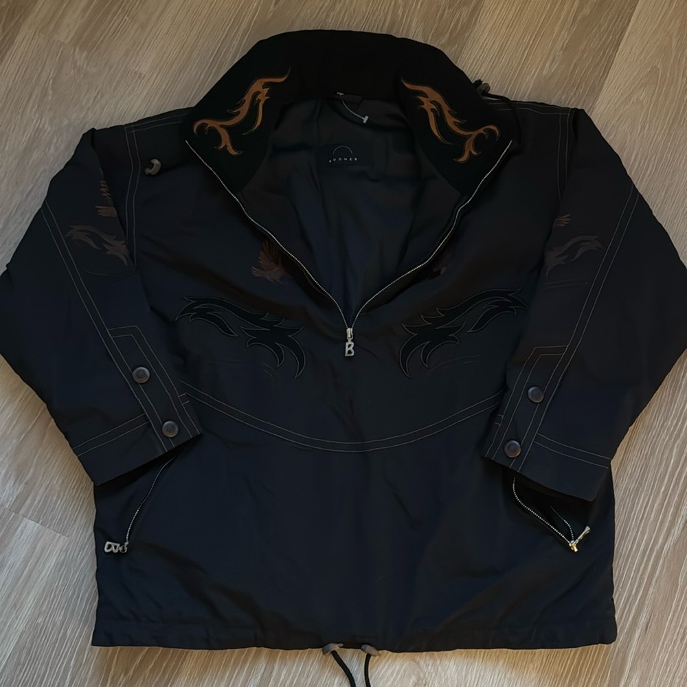 Vintage Bogner ski pullover jacket
